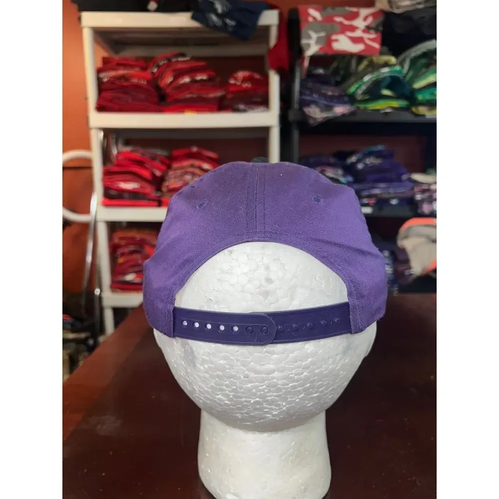 Colorado Rockies New Era Hat Genuine MLB Purple Logo Baseball Cap Snapback VTG